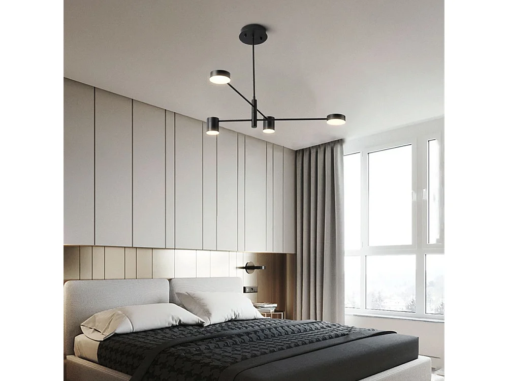 Lampe Suspendue Toolight App596-4C Black