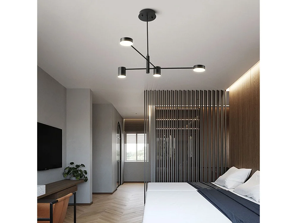 Lampe Suspendue Toolight App596-4C Black
