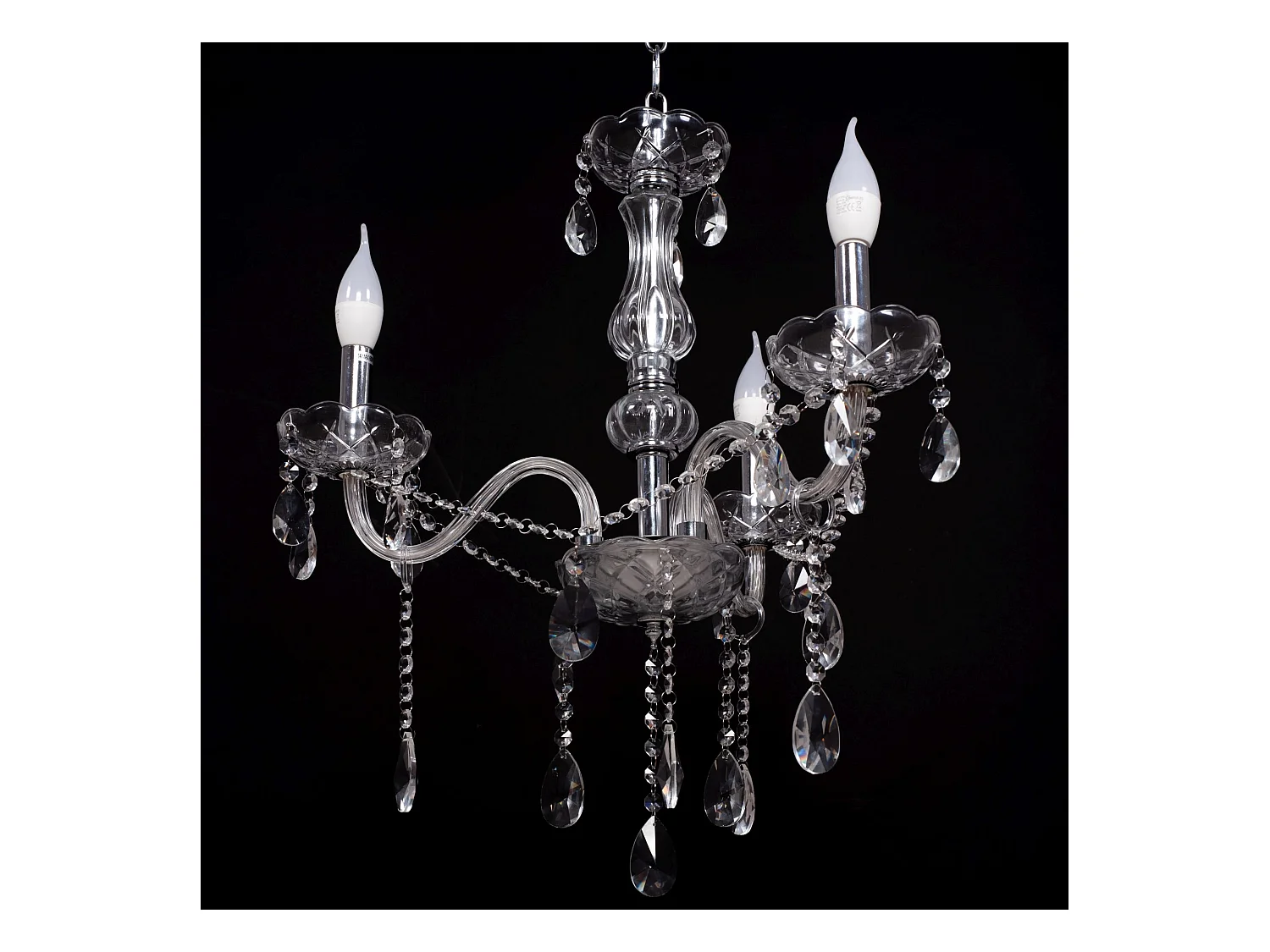 Lampe Suspendue Toolight 300752 3 Transparent