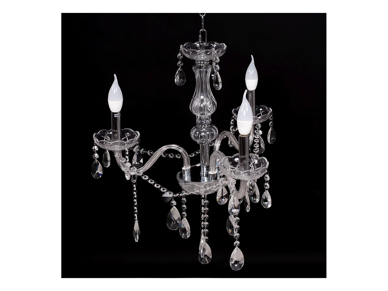 Hängelampe Toolight 300752 3 Transparent