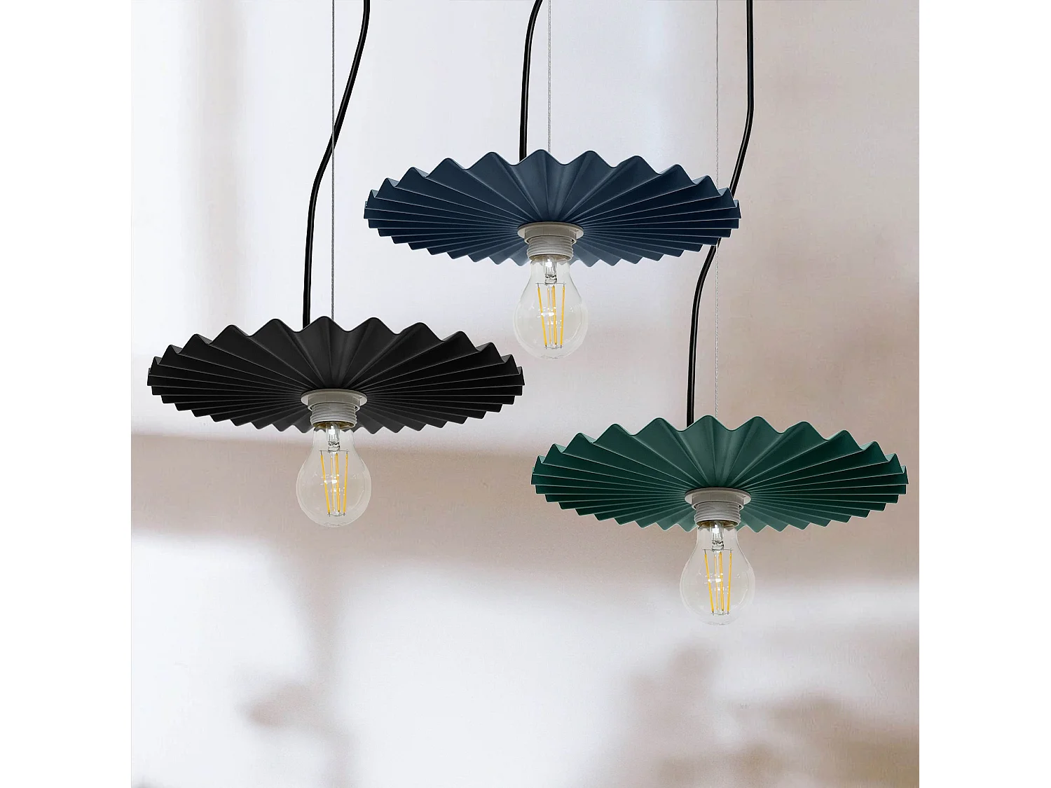 Lampe Suspendue Toolight App1456-1Cp 30Cm Blue