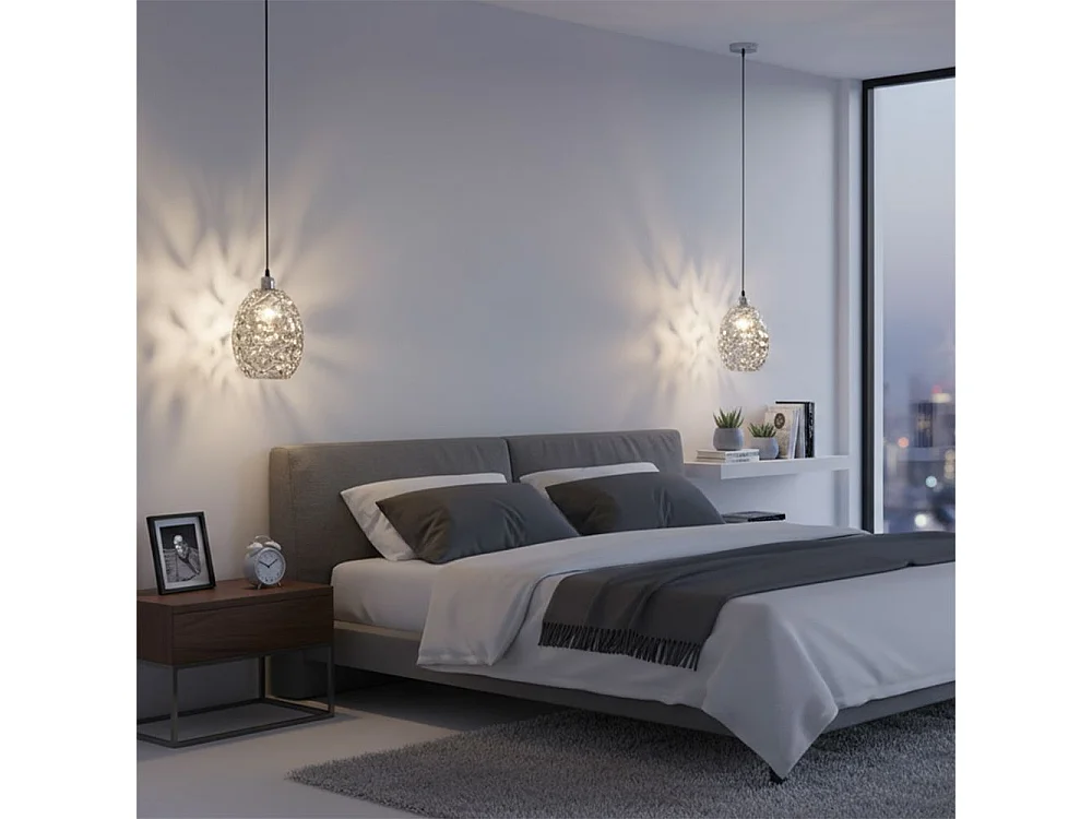 Lampe Suspendue Toolight App564-1Cp Chrome