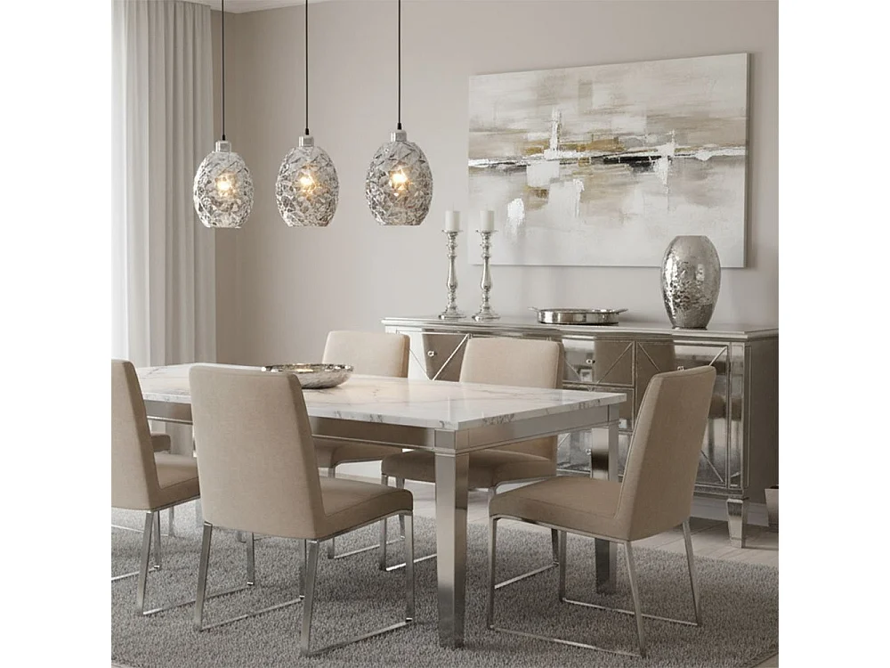 Lampe Suspendue Toolight App564-1Cp Chrome