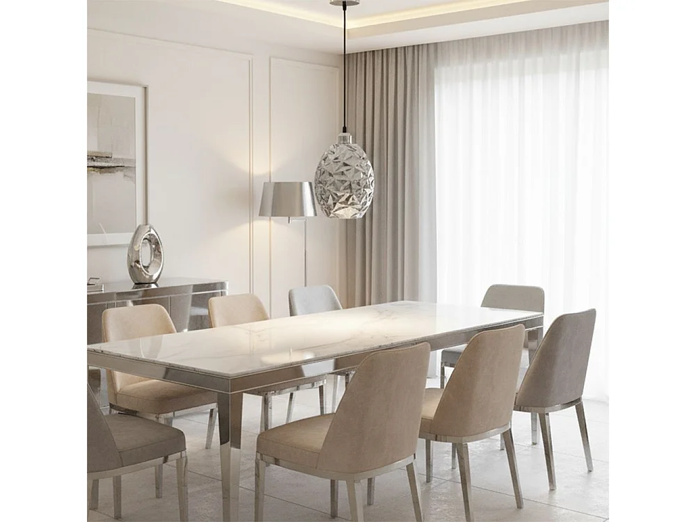 Lampe Suspendue Toolight App564-1Cp Chrome