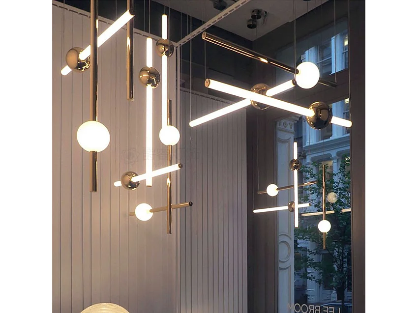 Toolight APP476-CP hængelampe guld 109X10X109CM