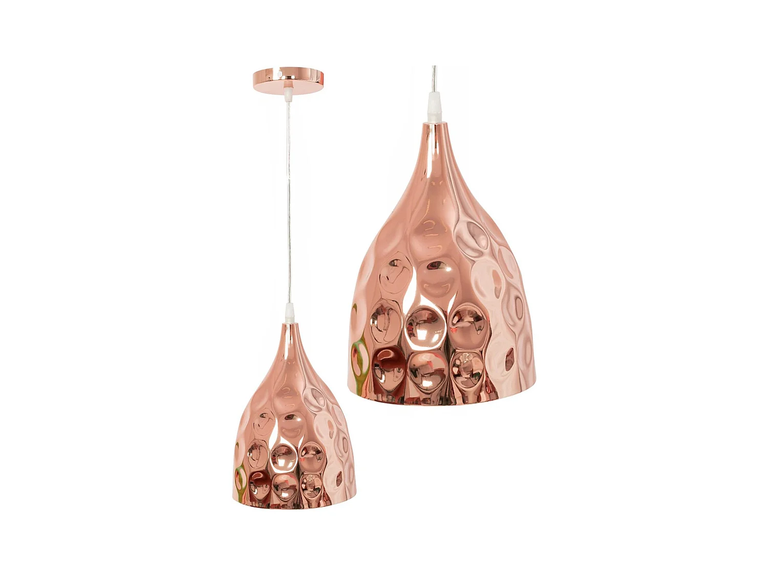 Candeeiro Suspenso Toolight App276-1Cp Rose Gold