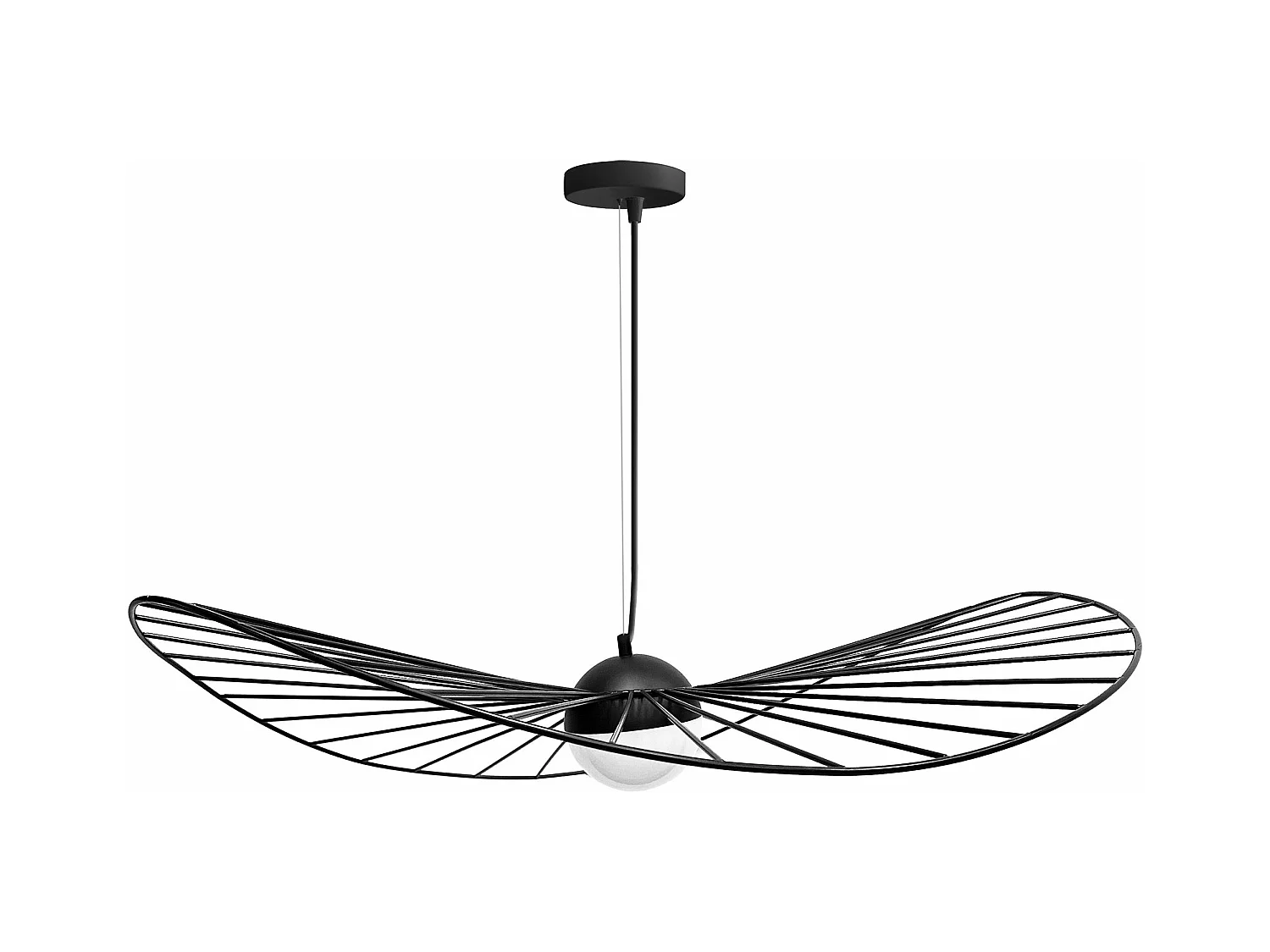 Lampe Suspendue Toolight Led App651-1Cp 60Cm Black