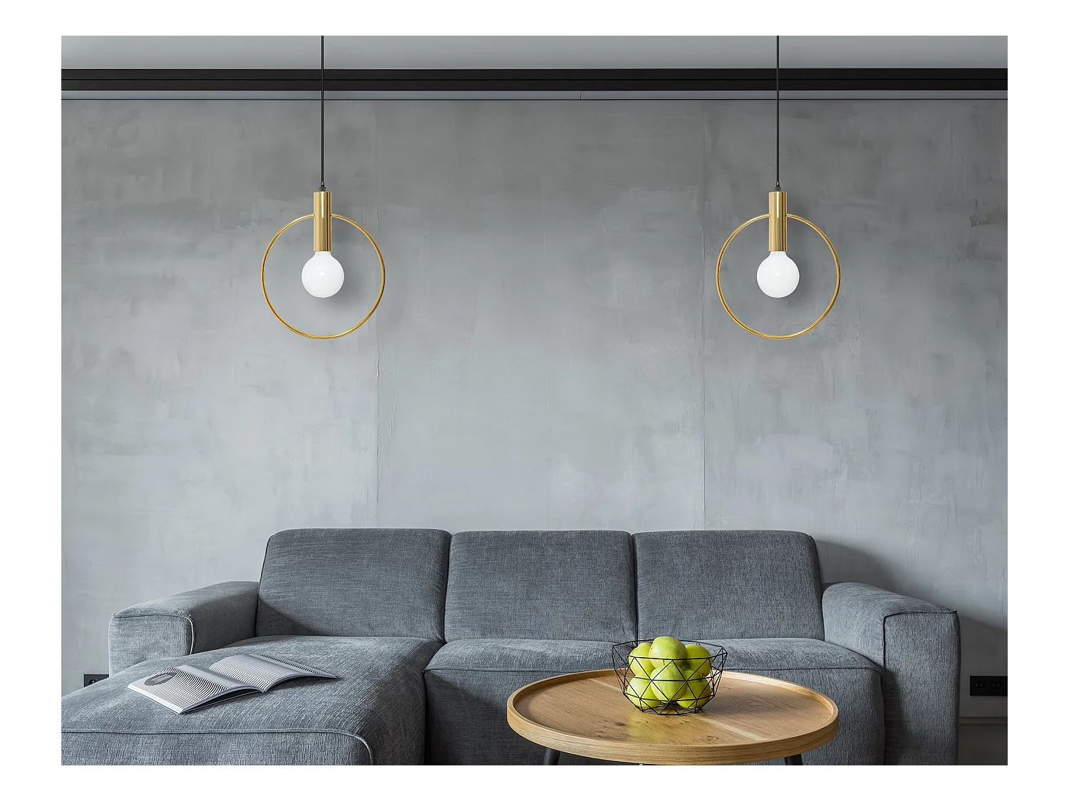 Lampe Suspendue Toolight App485-1Cp Gold