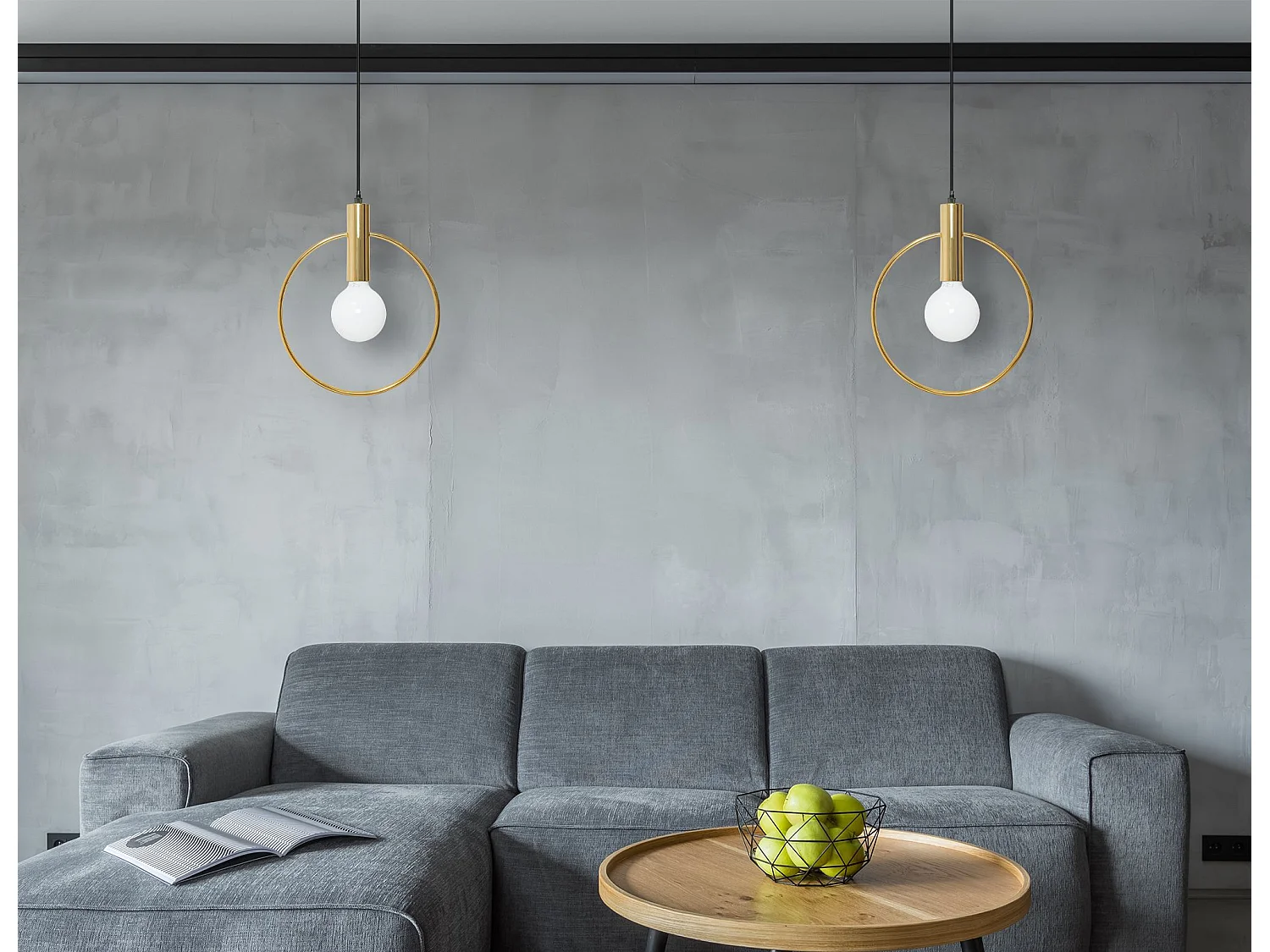 Lampe Suspendue Toolight App485-1Cp Gold