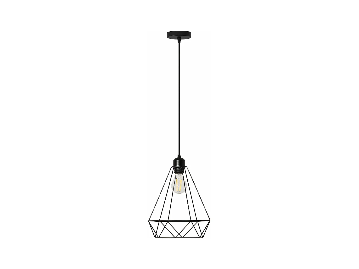 Lampe Suspendue Toolight 180986 Reno Black