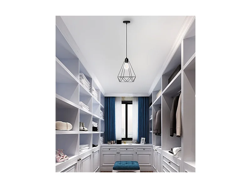 Lampe Suspendue Toolight 180986 Reno Black