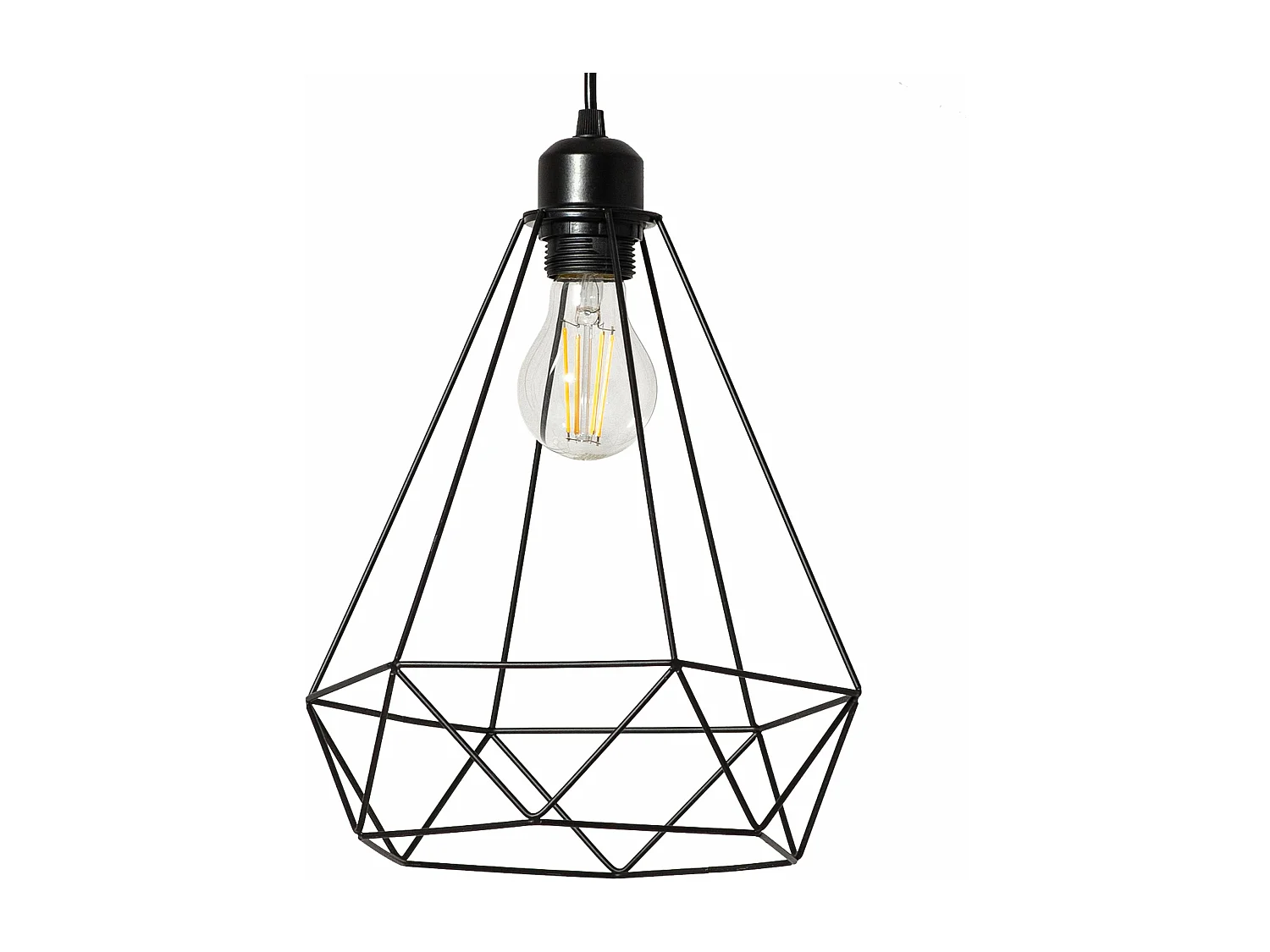 Lampe Suspendue Toolight 180986 Reno Black