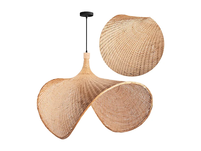 Lampe Suspendue Toolight App1640-1C Boho 100Cm Beige