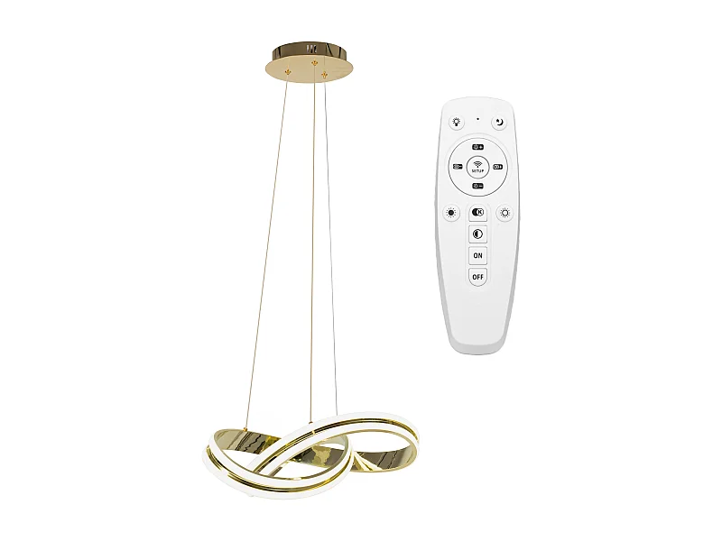 Lampe Suspendue Toolight Led App818-Cp Ring Gold