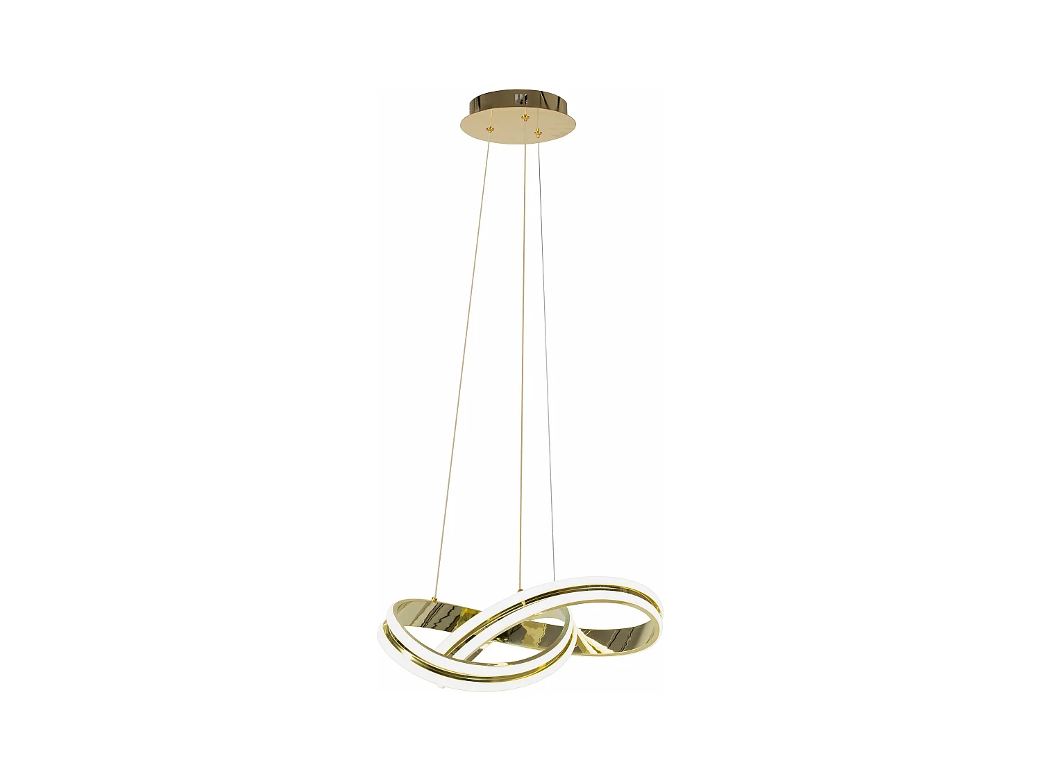 Hängelampe Toolight Led App818-Cp Ring Gold