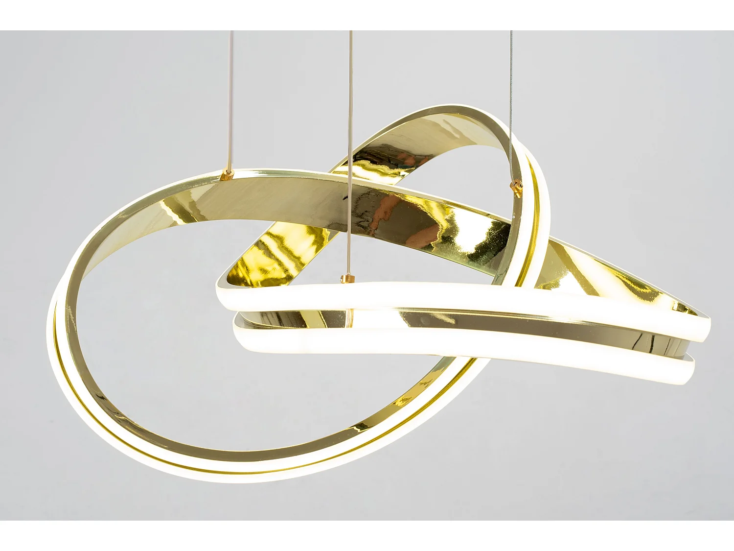 Candeeiro Suspenso Toolight Led App818-Cp Ring Gold