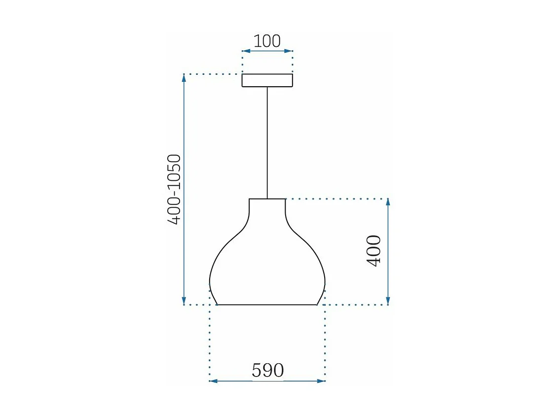 Hanglamp Toolight App985-1Cp Big Brown
