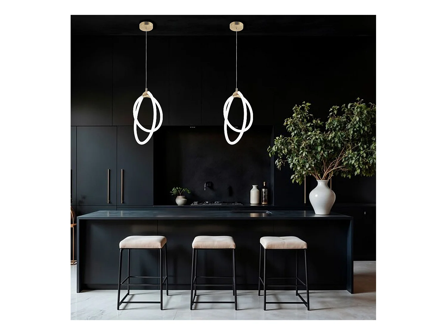 Hängelampe Toolight Led G019-Cp Gold