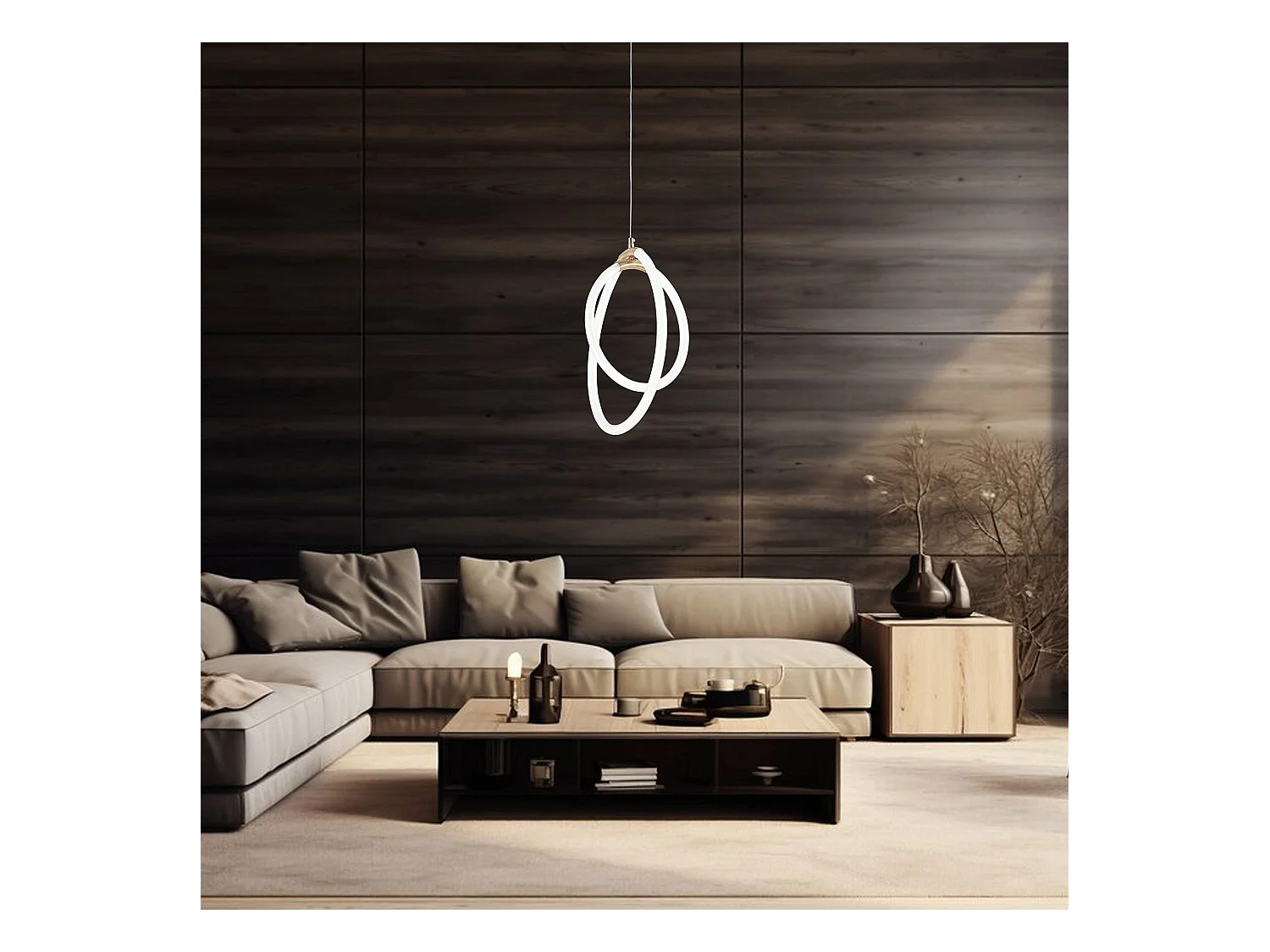 Hängelampe Toolight Led G019-Cp Gold