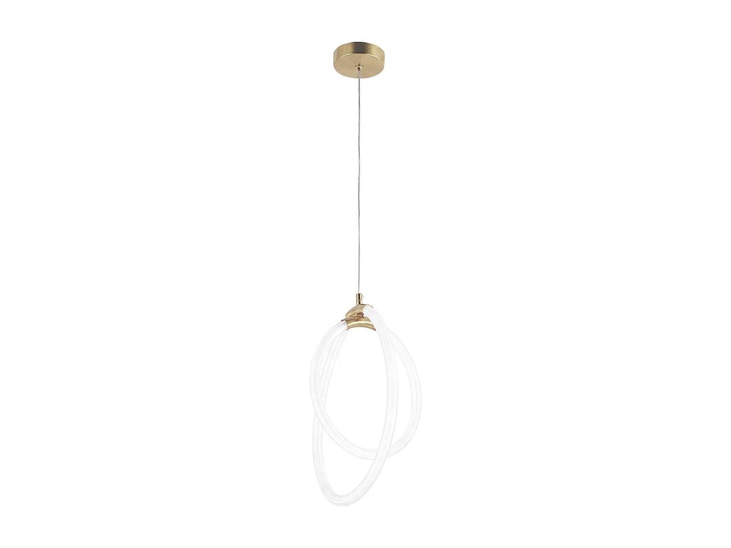 Toolight LED G019-CP hængelampe guld 43X22X43CM