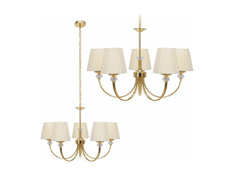 Lampe Suspendue Toolight App1014-5Cp Gold