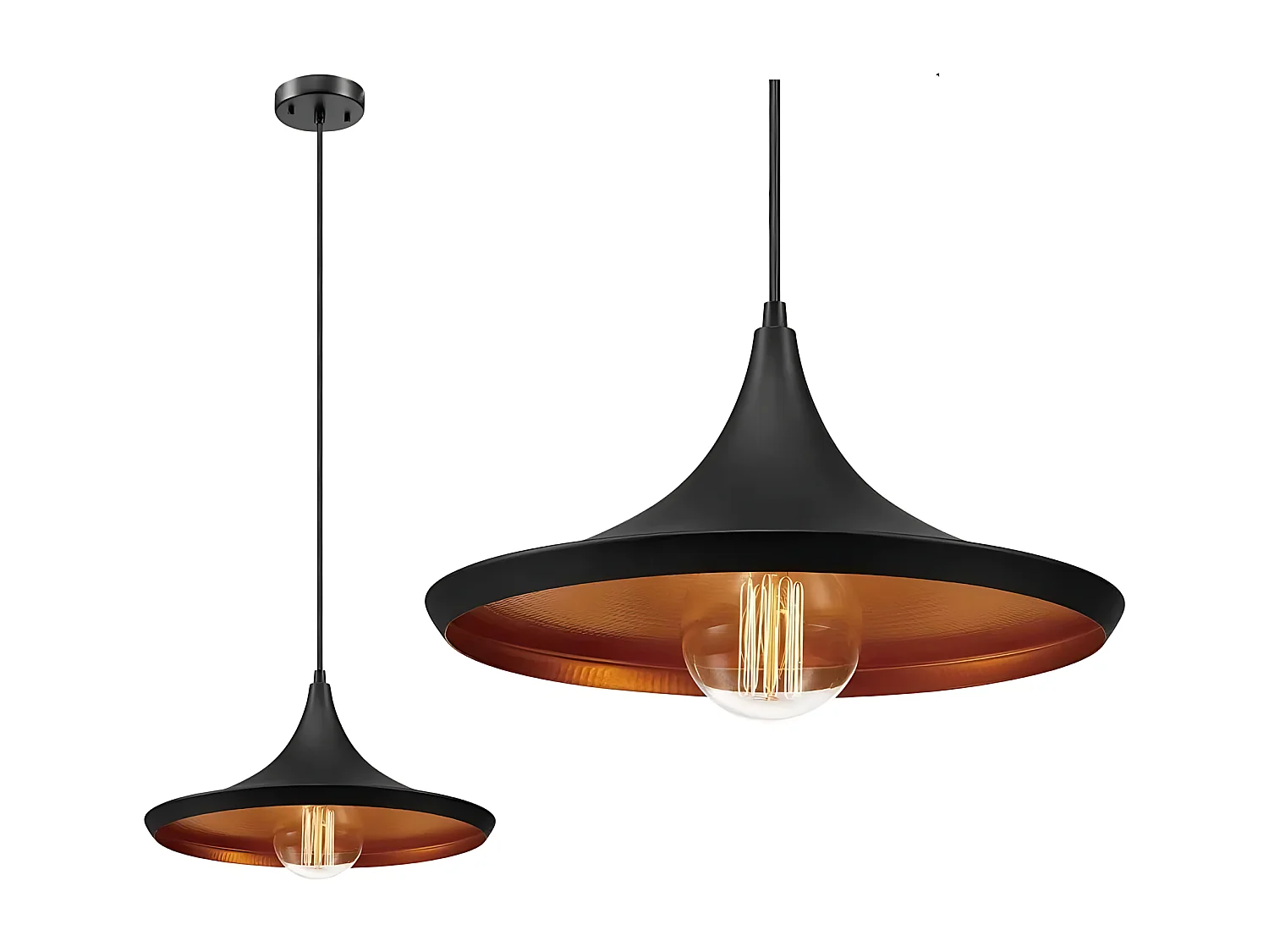 Lampe Suspendue Toolight App609-1C Costa C Black