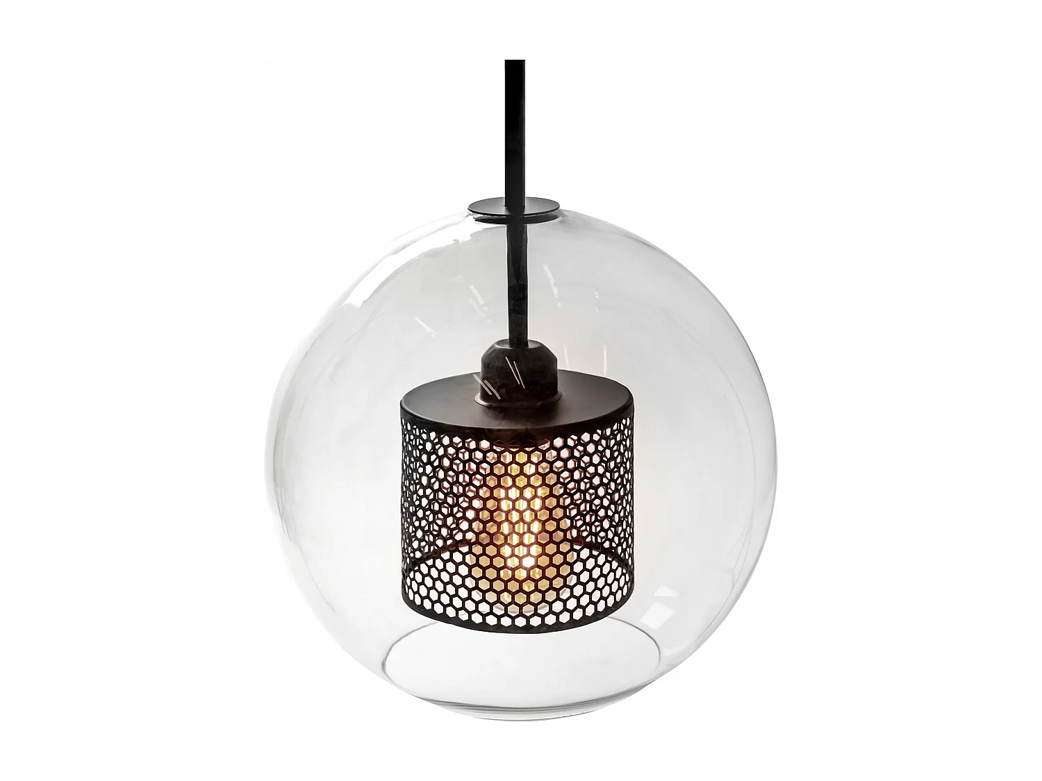 Lampe Suspendue Toolight App557-1Cp 20Cm Black