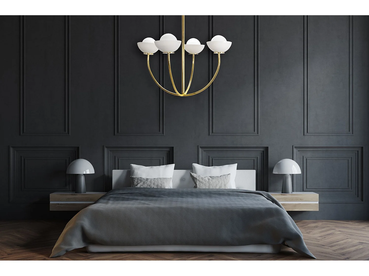 Lampe Suspendue Toolight App1200-Cp Gold