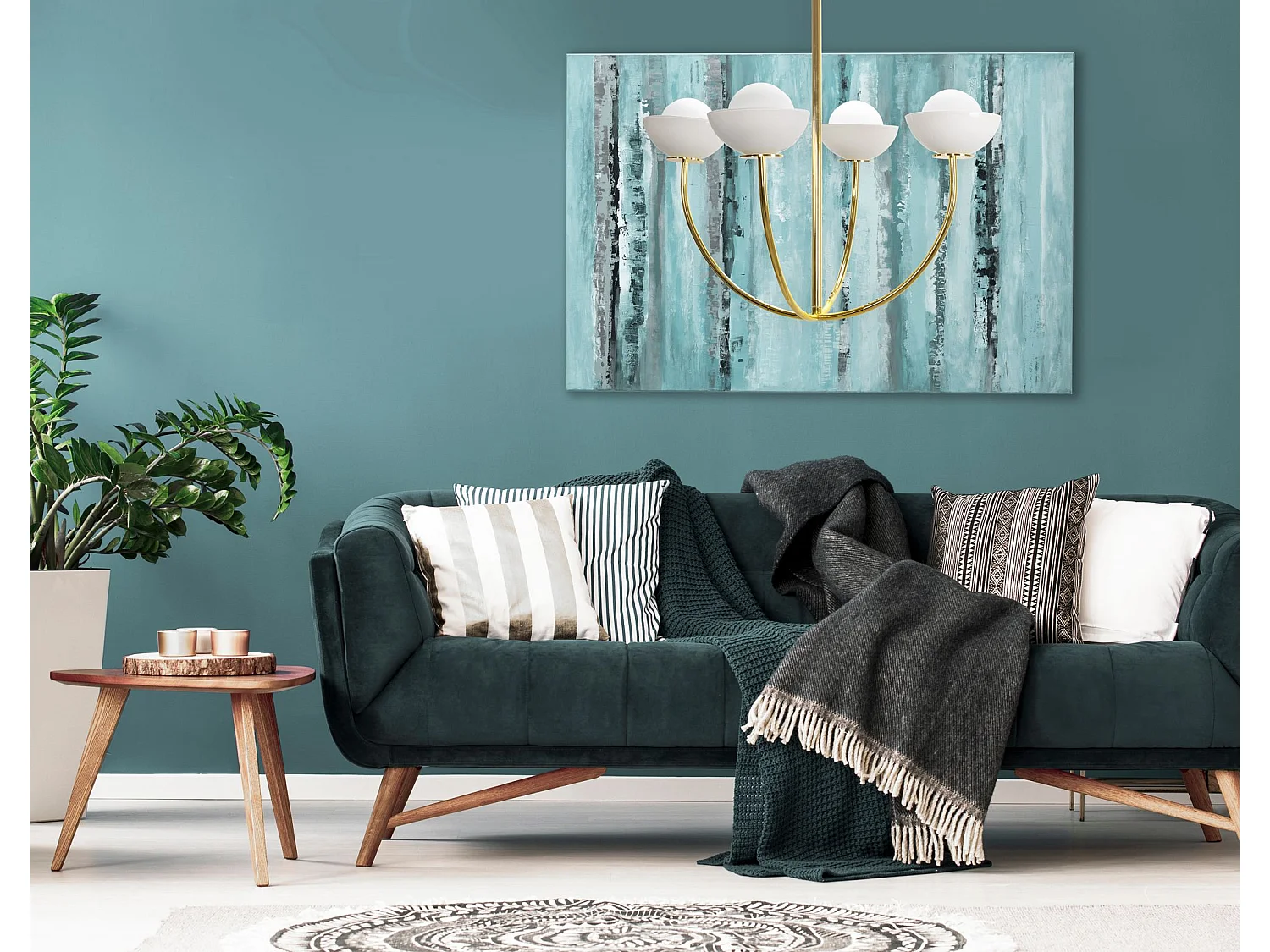 Lampe Suspendue Toolight App1200-Cp Gold