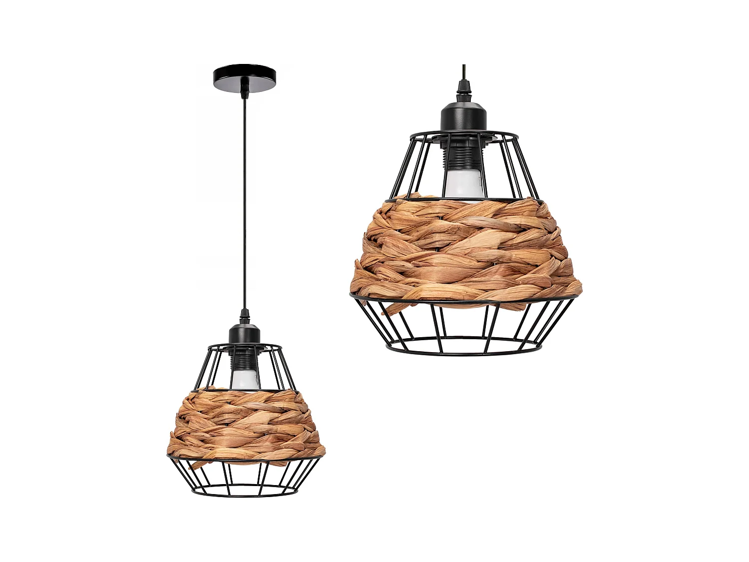 Lampe Suspendue Toolight App989-1Cp Black