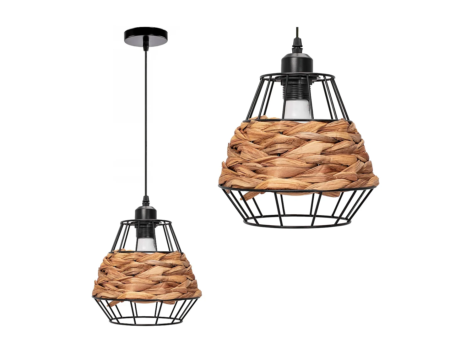 Lampe Suspendue Toolight App989-1Cp Black