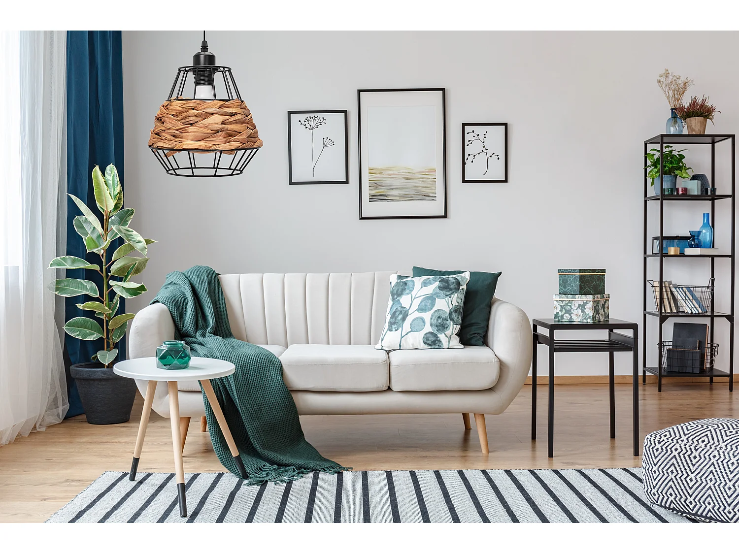 Lampe Suspendue Toolight App989-1Cp Black