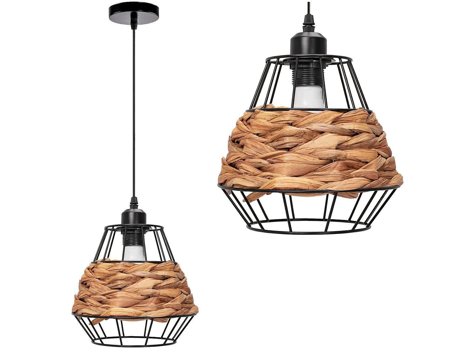 Lampe Suspendue Toolight App989-1Cp Black