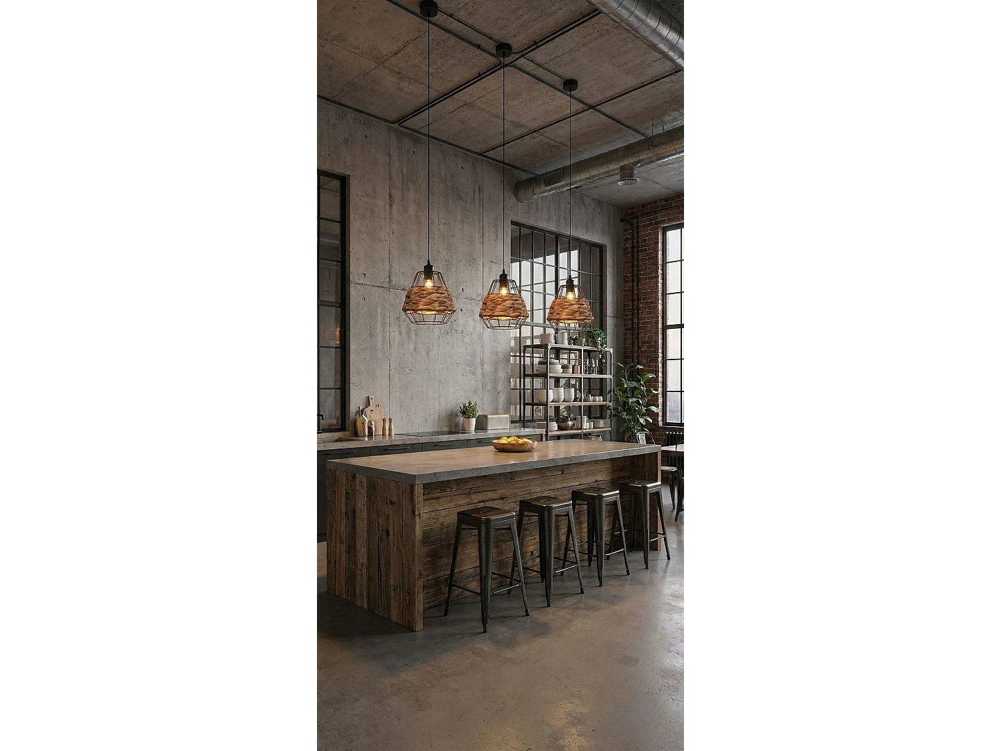Lampe Suspendue Toolight App989-1Cp Black