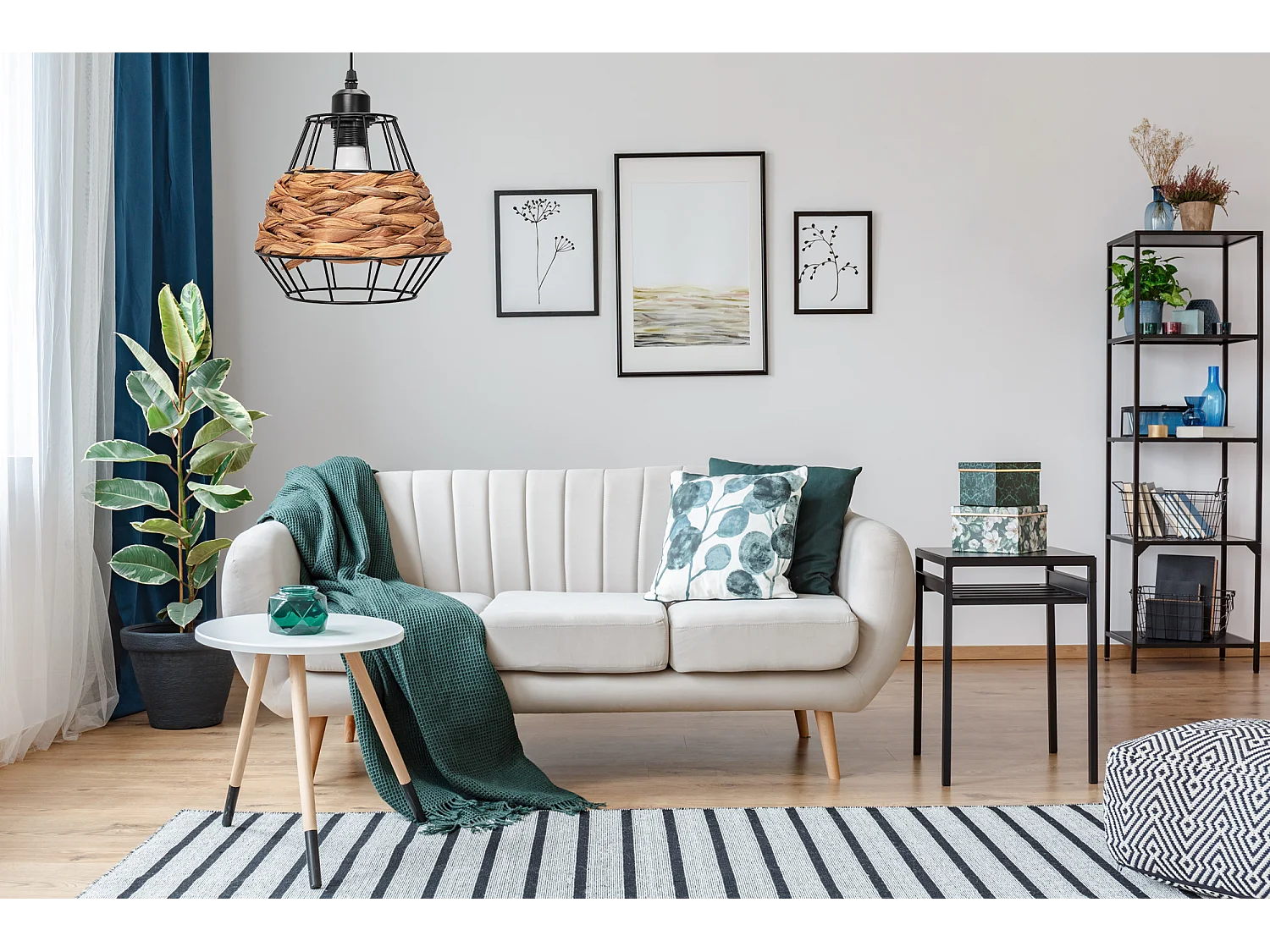 Lampe Suspendue Toolight App989-1Cp Black