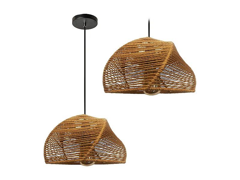 Hanglamp Toolight App1316-1Cp Boho Brown