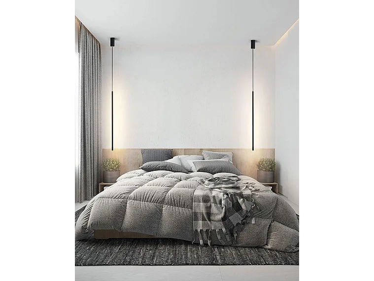 Lampada Toolight Led App1413-C 100Cm Black