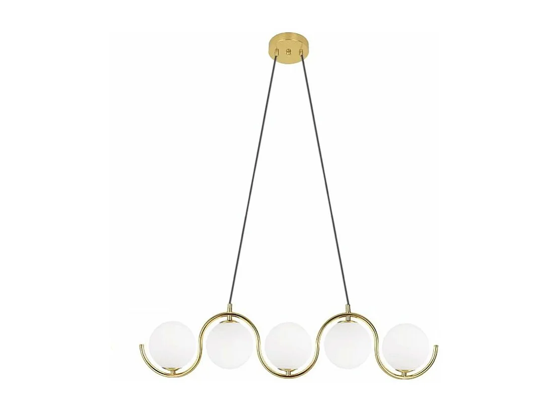 Candeeiro Suspenso Toolight App1440-5Cp Gold