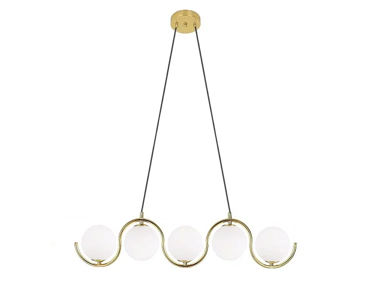 Candeeiro Suspenso Toolight App1440-5Cp Gold