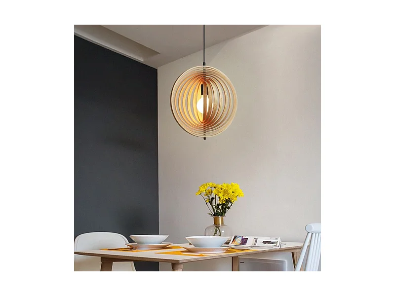 Lampe Suspendue Toolight App1278-1Cp Boho Beige