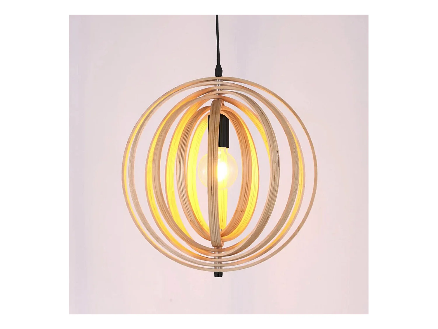 Lampe Suspendue Toolight App1278-1Cp Boho Beige