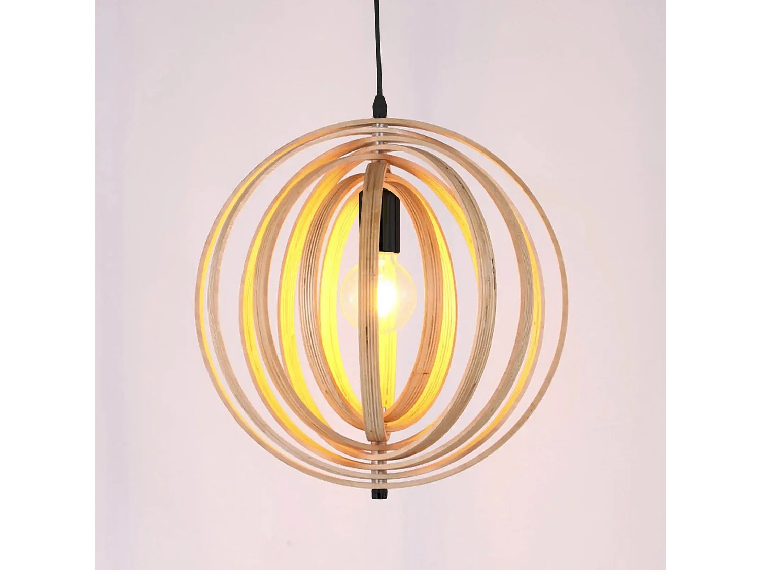 Lampe Suspendue Toolight App1278-1Cp Boho Beige