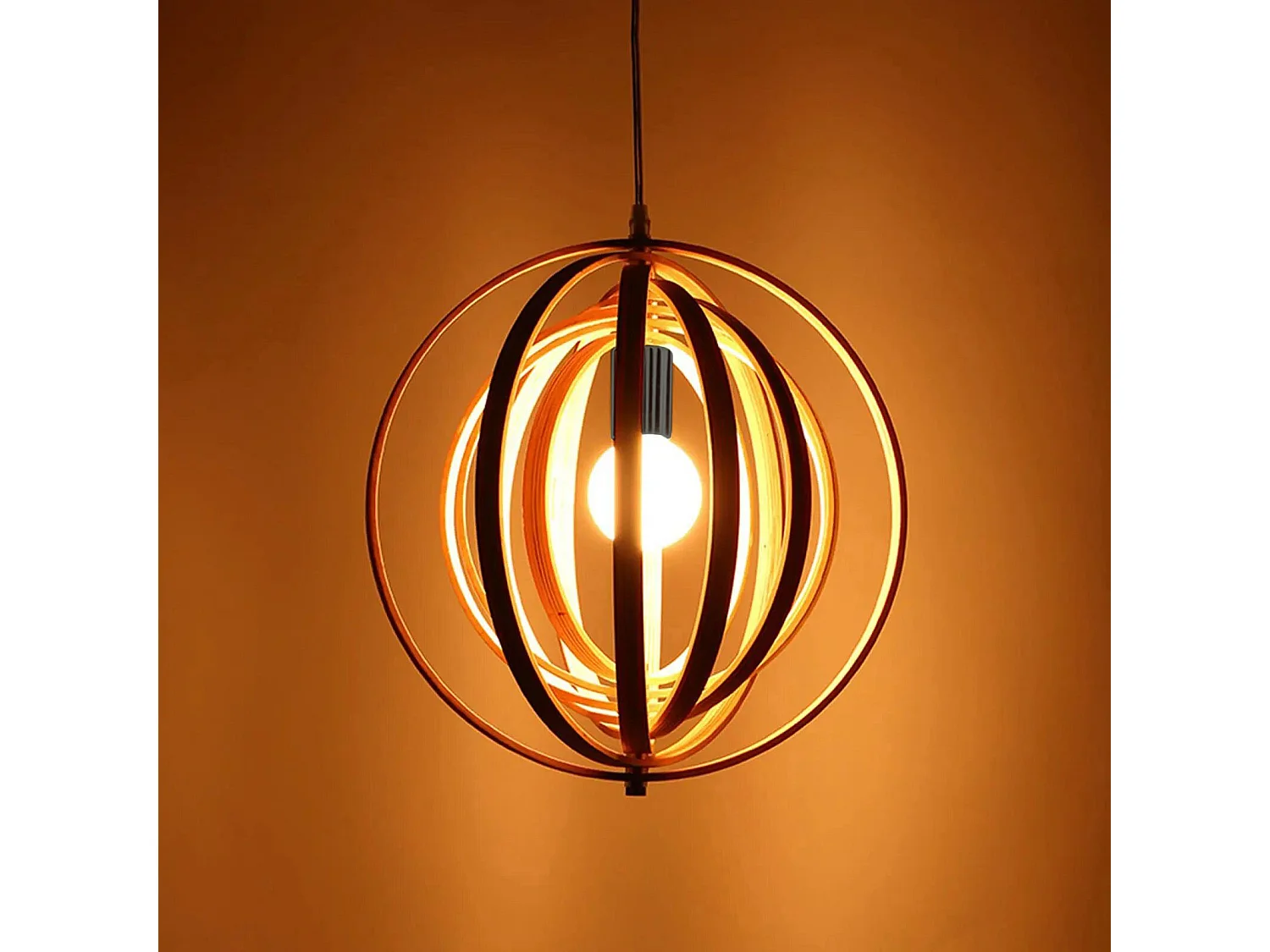 Lampe Suspendue Toolight App1278-1Cp Boho Beige