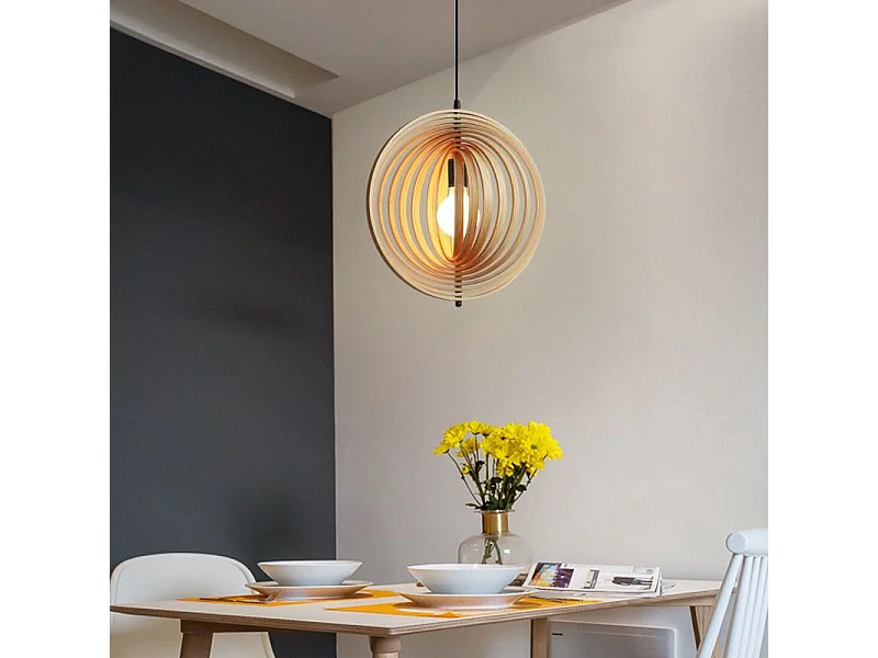 Lampe Suspendue Toolight App1278-1Cp Boho Beige