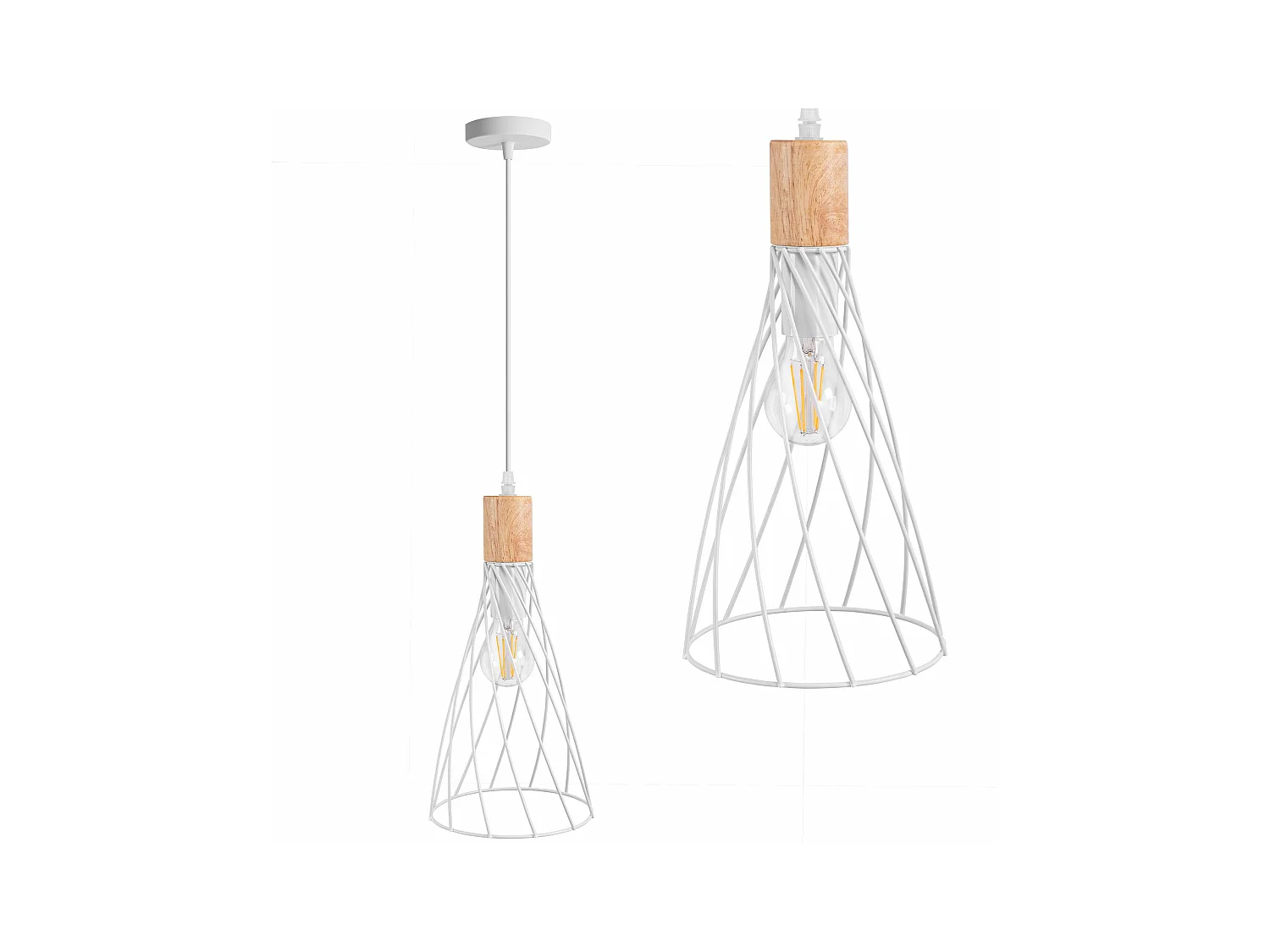 Lampe Suspendue Toolight App1269-1Cp White