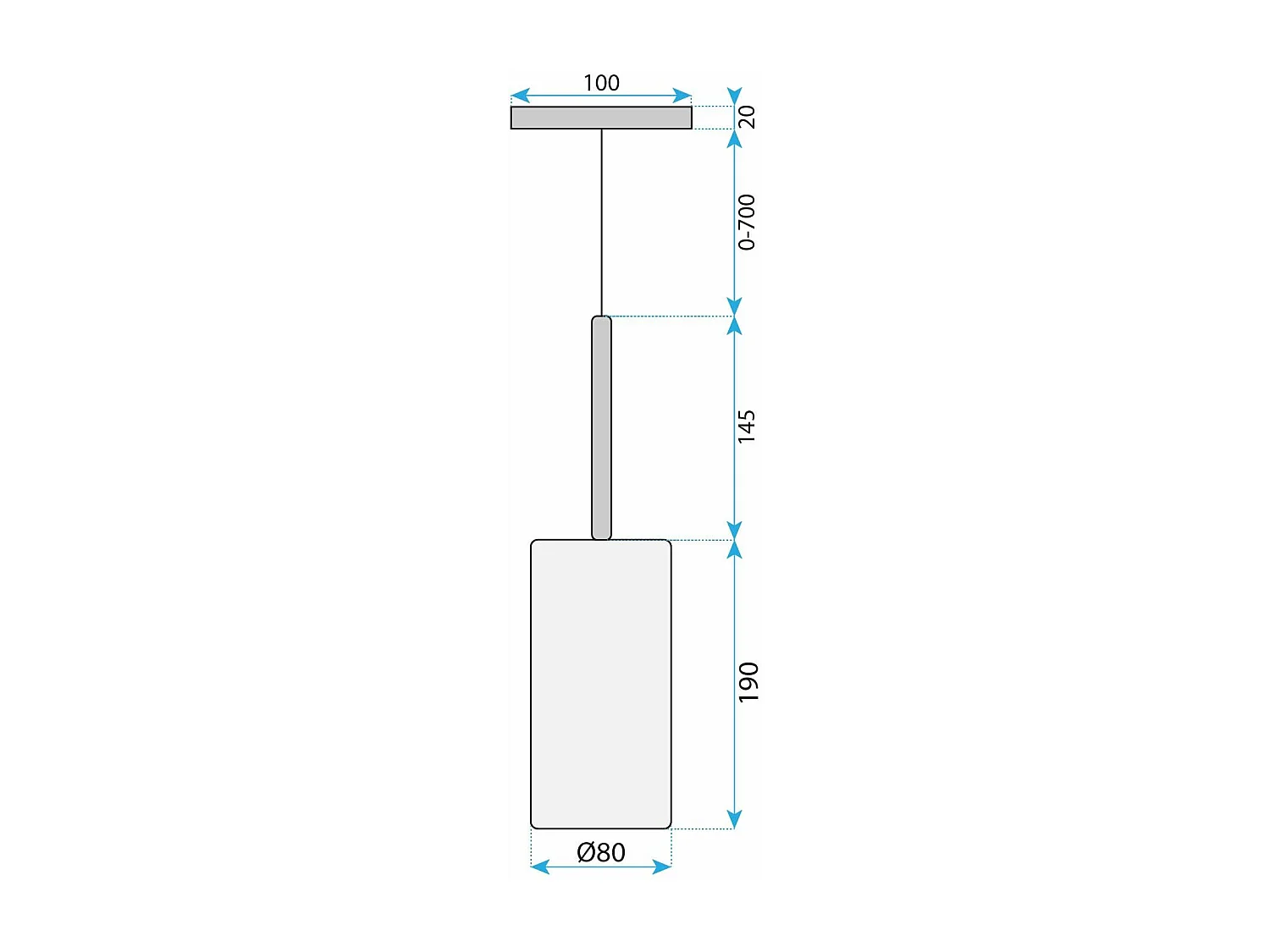 Lampe Suspendue Toolight App1700-1Cp C Brown