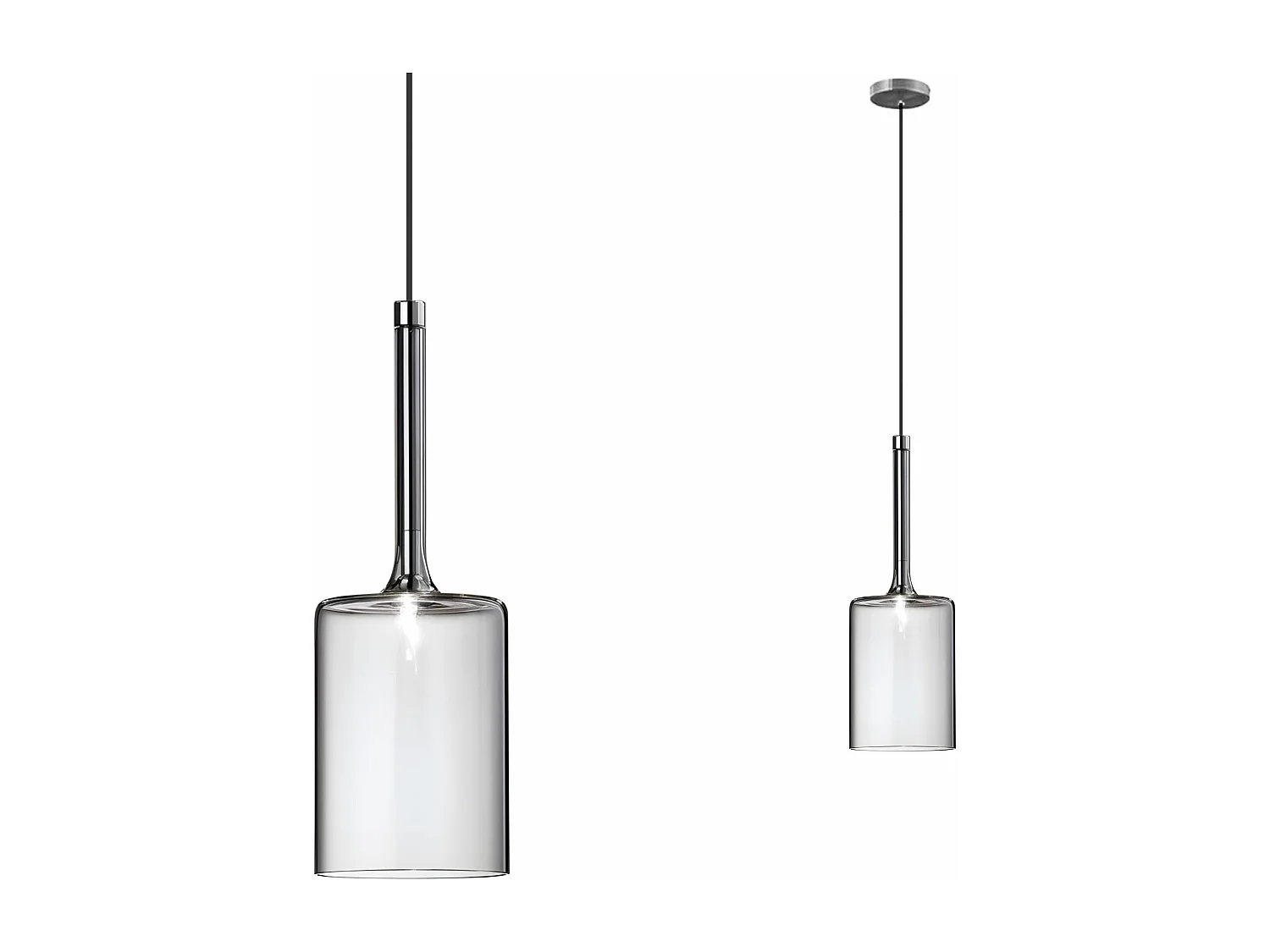 Lampe Suspendue Toolight App1702-1Cp B Grey