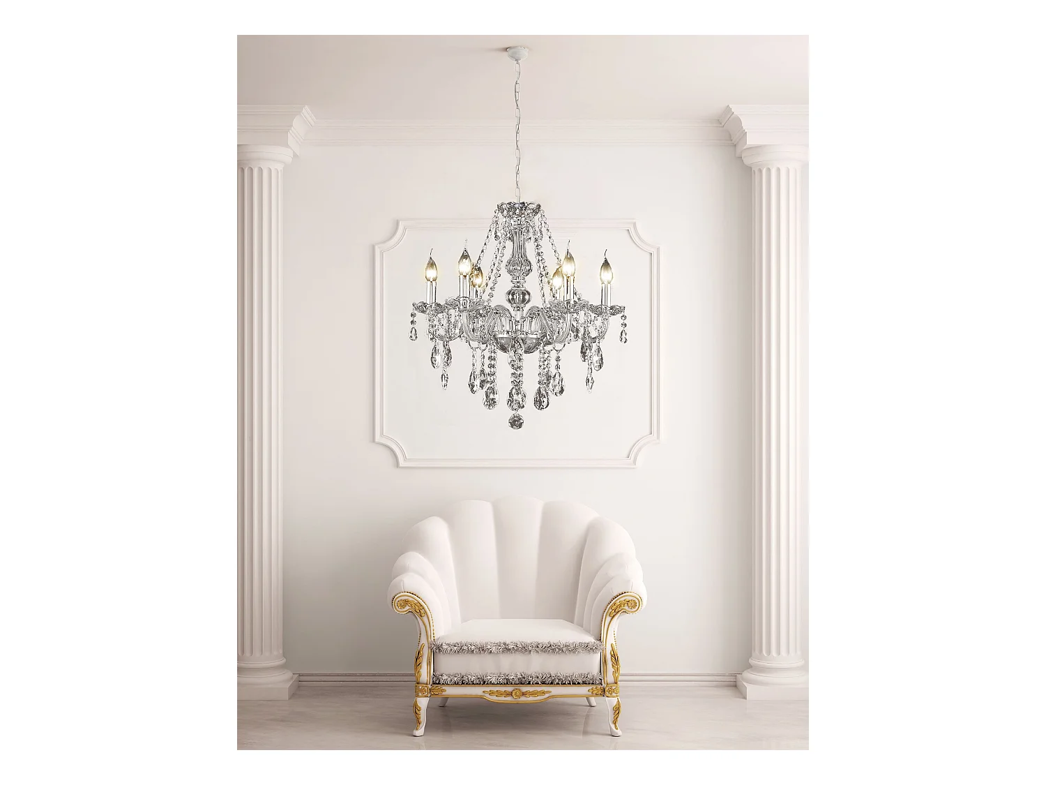 Candeeiro Suspenso Toolight 392183 6 Grey