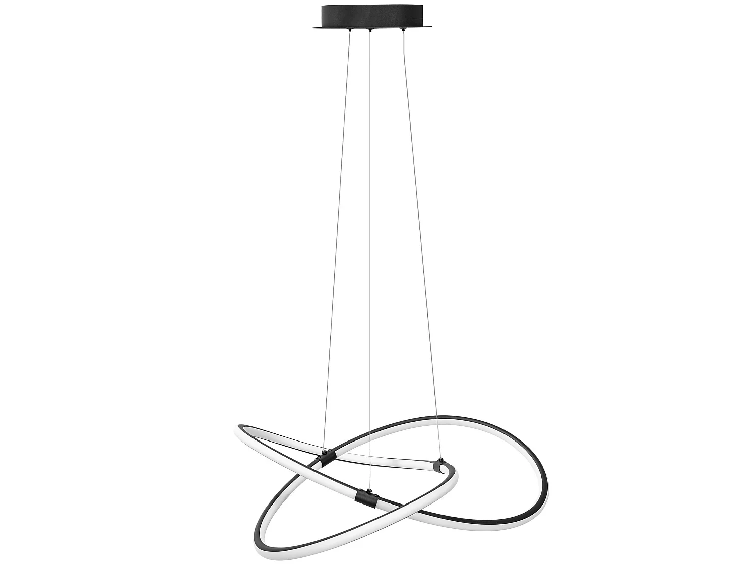 Toolight APP1193-CP hængelampe sort 54X54X13CM