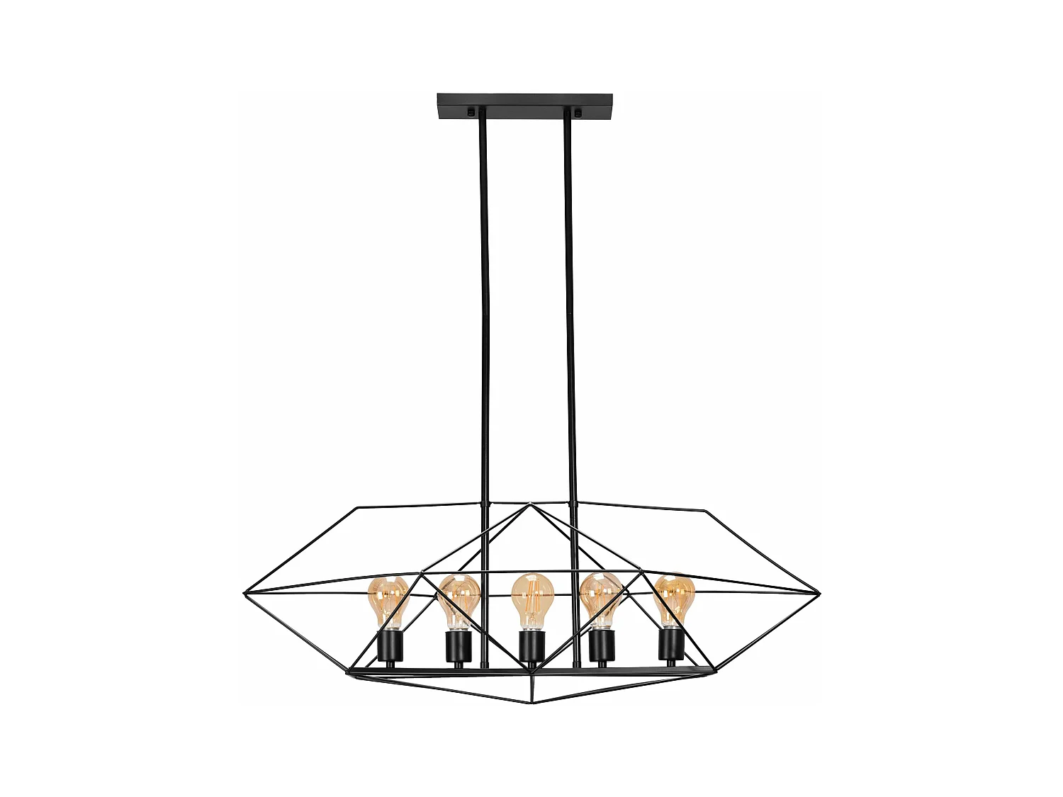 Lampe Suspendue Toolight App1037-5Cp Black